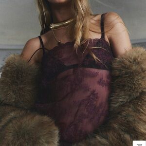 Mango EMBROIDERED SHEER TOP